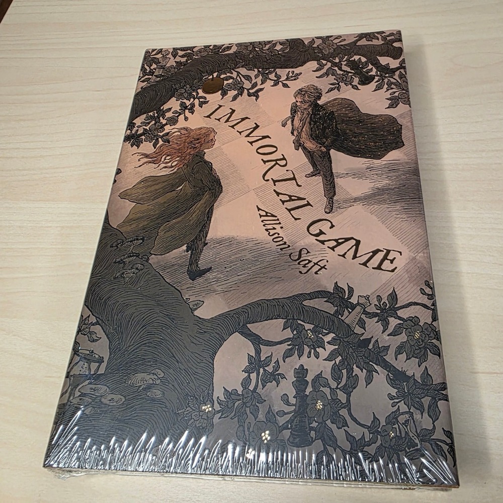 Owlcrate Immortal Game Book New Exclusive Edition Allison Saft